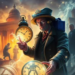 ChronoClash: Whose Time Is It Anyway? - Text-based game