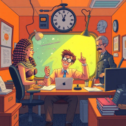 ChronoTales: Whose Story Is It Anyway? - Text-based game