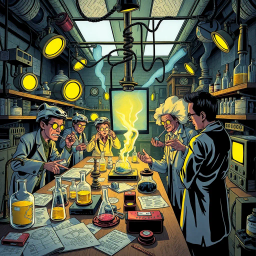 Whose Lab Is It Anyway? - Text-based game