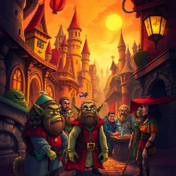 Whose Worlds Anyway? - Text-based game