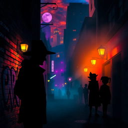 Whose Shadow Is It Anyway? - Text-based game