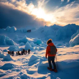 Shackleton's Legacy: The Frozen Paradox - Text-based game