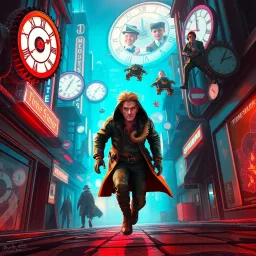 Chrono-Chase: Whose Time Is It, Anyway? - Text-based game