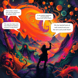 Spectrum Wars: Which Dimension Is It Anyway? - Text-based game