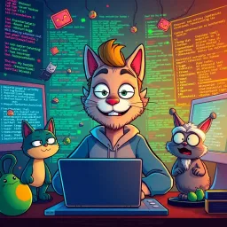 Data Disarray: Debugging with Felines - Text-based game