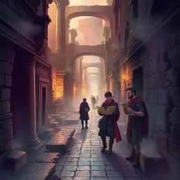 The Hidden City of Londinium - Text-based game