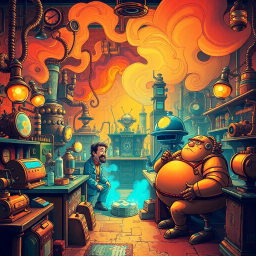 Whose Lab Is It Anyway? - Text-based game