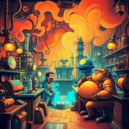Whose Lab Is It Anyway? - Text-based game