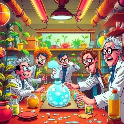 Whose Lab Is It Anyway? - Text-based game