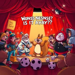 Whose Nonsense Is It Anyway? - Text-based game