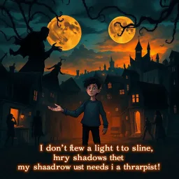 Whose Shadow is it Anyway? - Text-based game