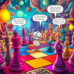 Whose Piece Is It Anyway? - Text-based game