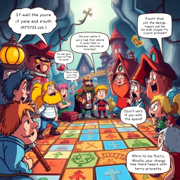 Whose Adventure Is It Anyway? - Text-based game