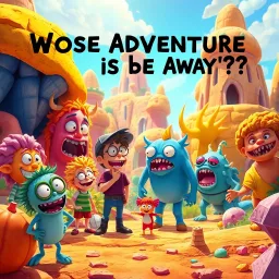 Whose Adventure Is It Anyway? - Text-based game