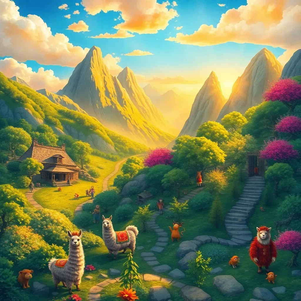 LlamaLand: The Quest for the Golden Hoof