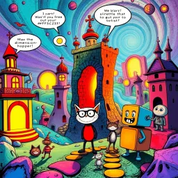 Whose Dimension Is It Anyway? - Text-based game