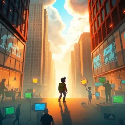 Airborne: The Clean Air Chronicles - Text-based game