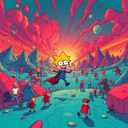 Spectrum Wars: Which Dimension Is It Anyway? - Text-based game