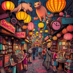 Mystery Marketplace Mayhem - Text-based game