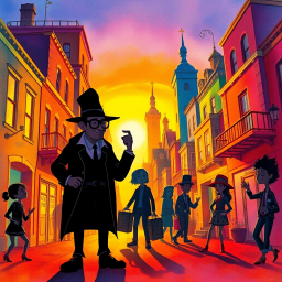 Whose Shadow Is It Anyway? - Text-based game