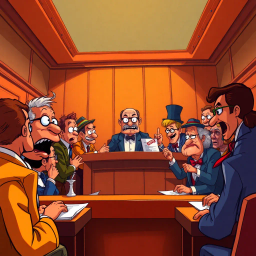 Whose Gavel Is It Anyway? - Text-based game
