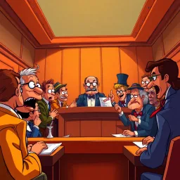 Whose Gavel Is It Anyway? - Text-based game