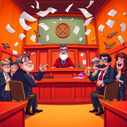 Whose Gavel Is It Anyway? - Text-based game