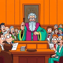 Whose Gavel Is It Anyway? - Text-based game