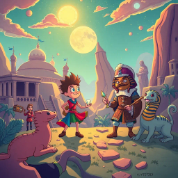 Chrono-Chums: Who's Hello is it Anyway? - Text-based game