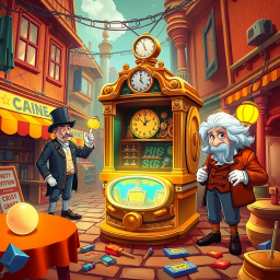 Chrono Chums: Who's Hello Is It Anyway? - Text-based game
