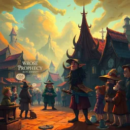 Whose Prophecy Is It, Anyway? - Text-based game