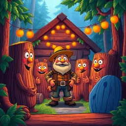 Log Jam Chronicles - Text-based game