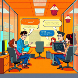 Code Swap Chronicles: Whose Hello is It Anyway? - Text-based game