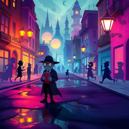 Whose Shadow Is It Anyway? - Text-based game