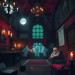 Whose Haunt Is This? - Text-based game