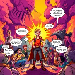 Epic Narrator Showdown - Text-based game