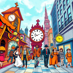 Chrono Capers: Whose Time Is It Anyway? - Text-based game
