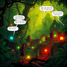 Relic Rumble: Whose Is It Anyway? - Text-based game