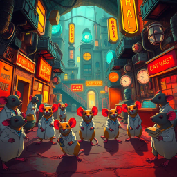 Lab Rats: Whose Lab is it Anyway? - Text-based game