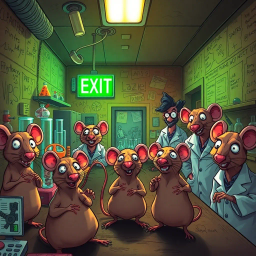 Lab Rats: Whose Lab Is It Anyway? - Text-based game