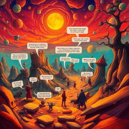 Whose Adventure Is It Anyway? - Text-based game