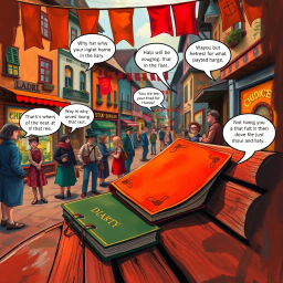 Whose Diary Is It Anyway? - Text-based game