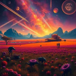 Celestial Ranchers - Text-based game