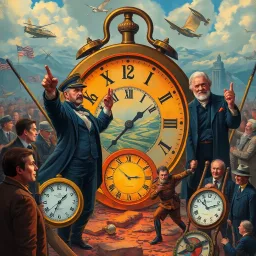 ChronoClash: Whose Time Is It Anyway? - Text-based game