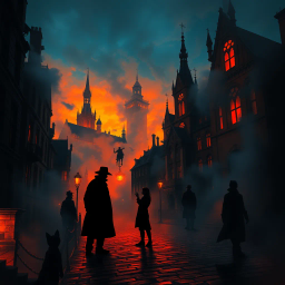 Whose Shadow is it Anyway? - Text-based game