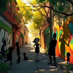 Whose Shadows Are These? - Text-based game