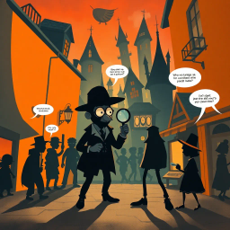 Whose Shadow Is It Anyway? - Text-based game