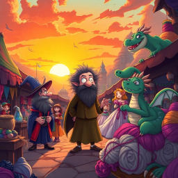 Whose Prophecy Is It, Anyway? - Text-based game