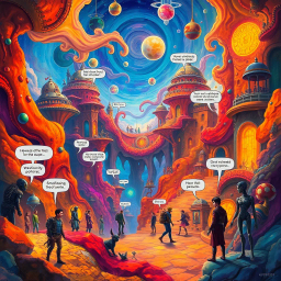 Spectrum Wars: Which Dimension Is It, Anyway? - Text-based game