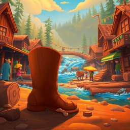 Logjam Chronicles: Whose Logs Are These, Anyway? - Text-based game